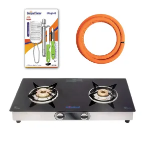 1 SF LPG STOVE 2B SUP..|1 SF HOSE PIPE 1.5 MTR..|1 SF SPARK LIGHTER - PREMIER (PACK OF 2)..vb