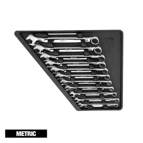 11pc Metric Combination Wrench Set