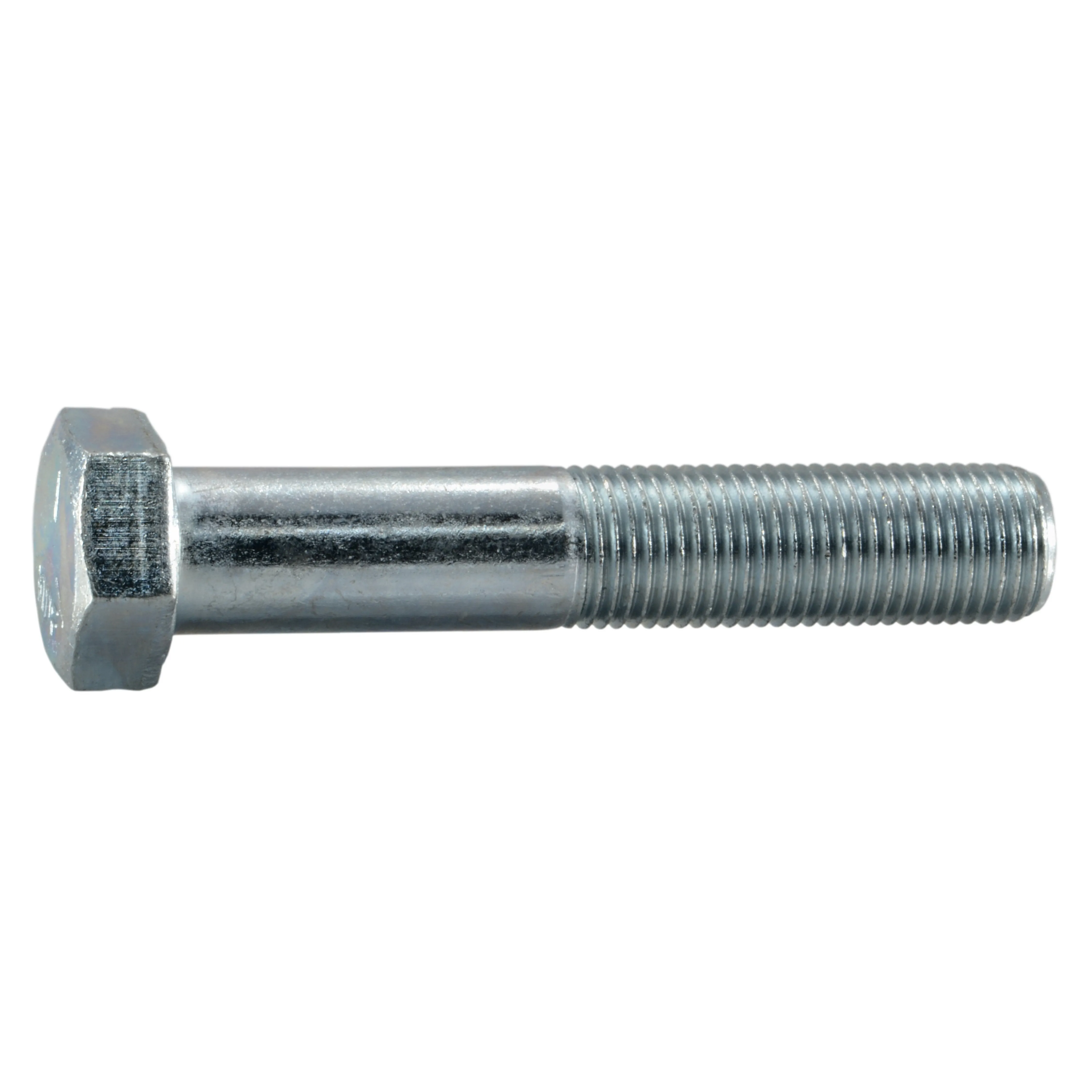 1/2"-20 x 2-3/4" Zinc Plated Grade 5 Steel Fine Thread Hex Cap Screws (5 pcs.)