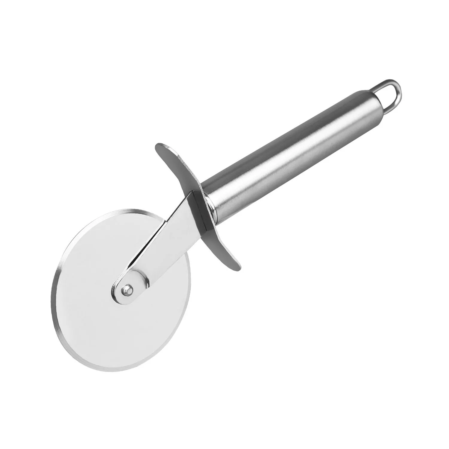 2983 Stainless Steel Pizza Cutter, Sandwich & Pastry Cake Cycle Cutter, Sharp, Wheel Type Cutter, Pack of 1