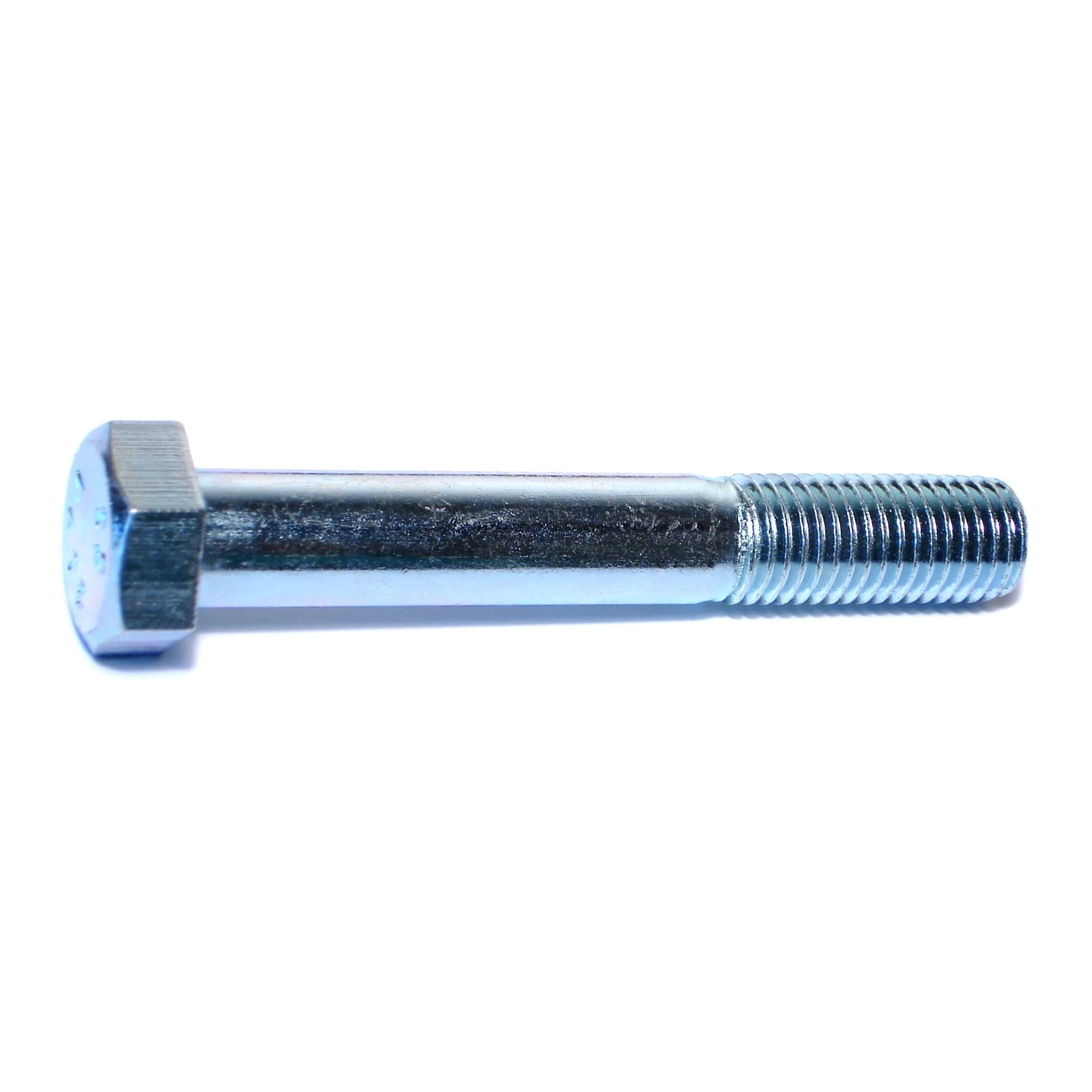 3/4"-10 x 5" Zinc Plated Grade 2 / A307 Steel Coarse Thread Hex Bolts