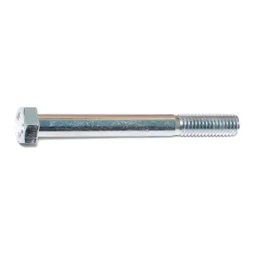 3/8"-16 x 3-1/2" Zinc Plated Grade 2 / A307 Steel Coarse Thread Hex Bolts