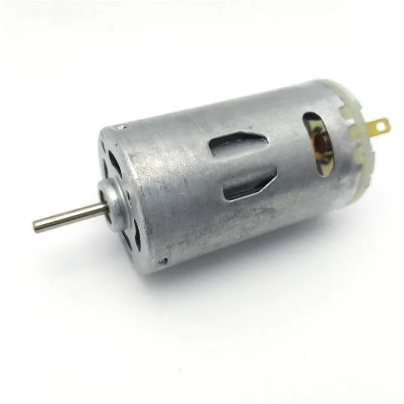 395 DC Motor High Speed 12V 24V 7500rpm 15000rpm Strong Magnetic Carbon Brush Electric RS395 Vacuum Cleaner Hair Dryer