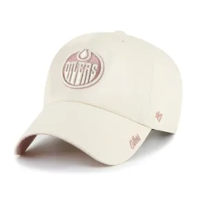 '47 Brand Women's NHL Edmonton Oilers Ballpark Cheer Clean-Up Cap