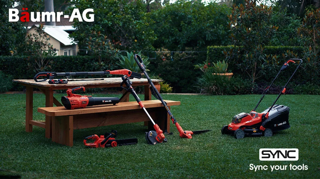 5-Speed 20V Cordless Leaf Blower, Lightweight, Lithium-Ion - Baumr-AG