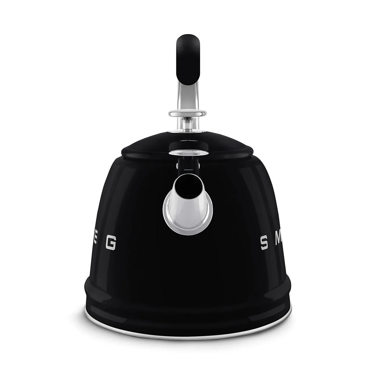 50's Style Whistling Kettle - Black (WKF01BL)