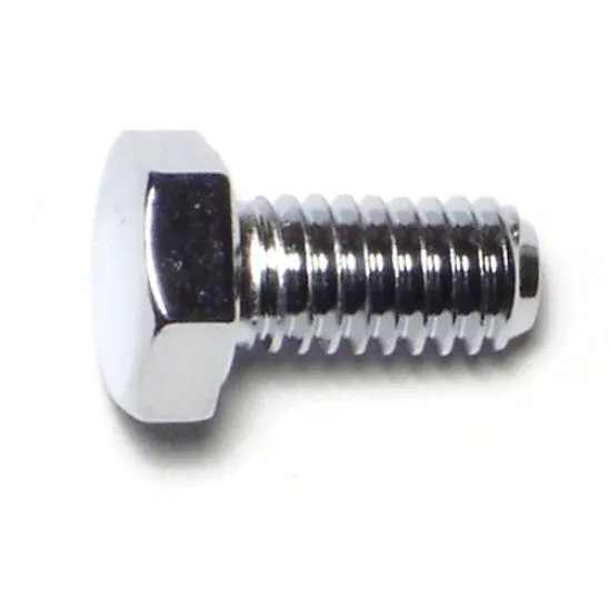 5/16"-18 x 5/8" Chrome Grade 5 Hex Cap Screws (10 pcs.)