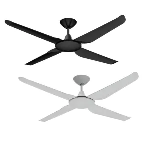 52" Motion DC Ceiling Fan Black, White 60040, 60041 Domus Lighting