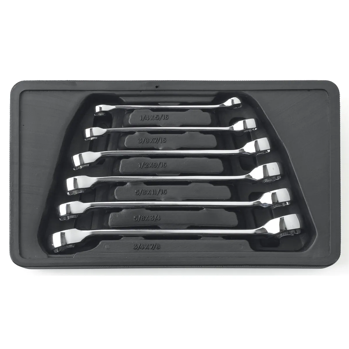 6 Piece Flare Nut Wrench Set - SAE