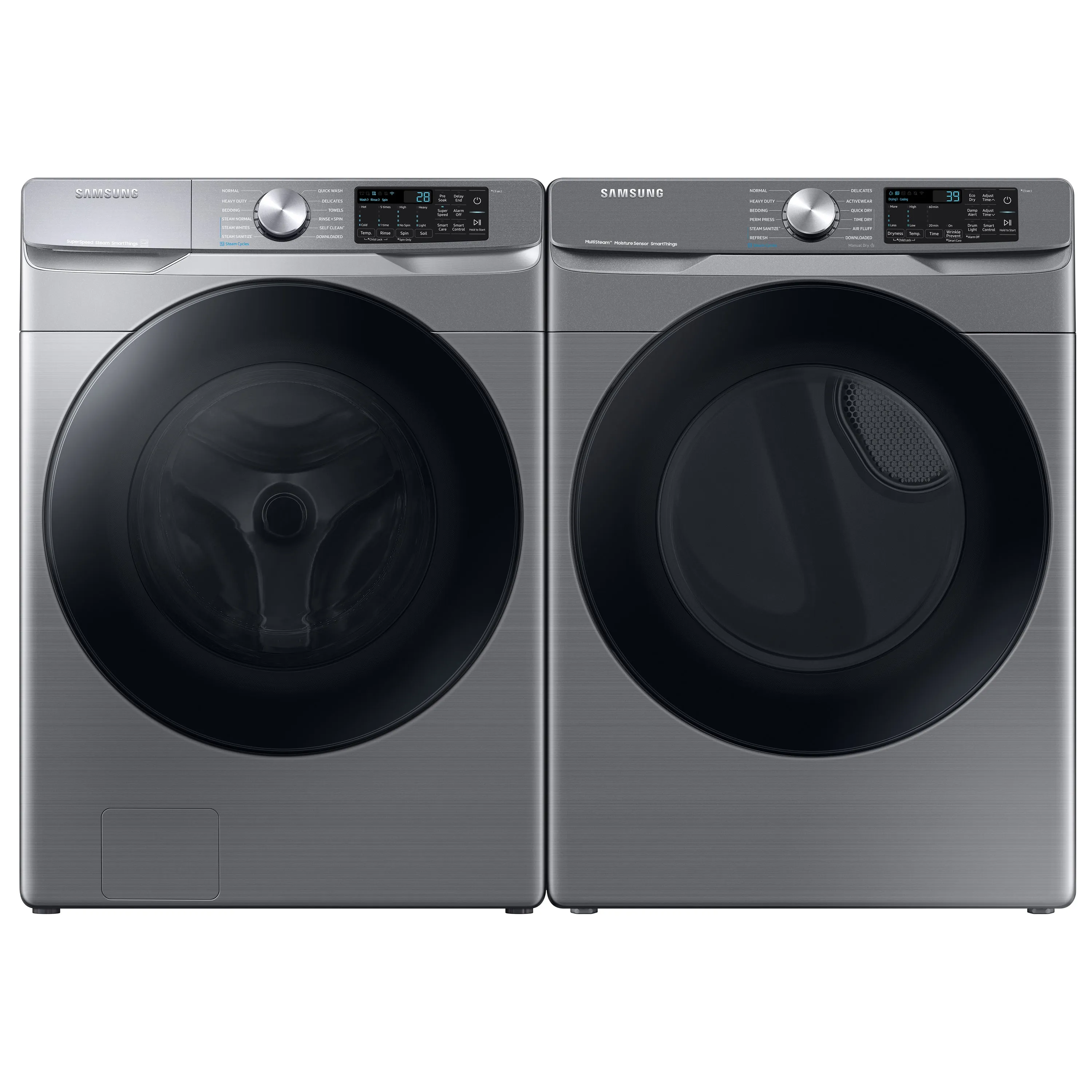 7.5 cu. ft. Smart Electric Dryer with Steam Sanitize  in Platinum - (DVE45B6300P)