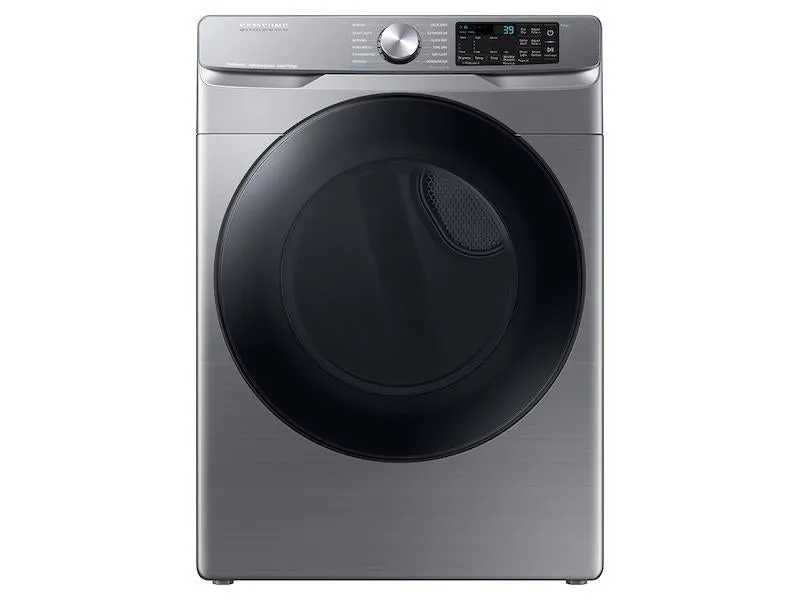 7.5 cu. ft. Smart Electric Dryer with Steam Sanitize  in Platinum - (DVE45B6300P)