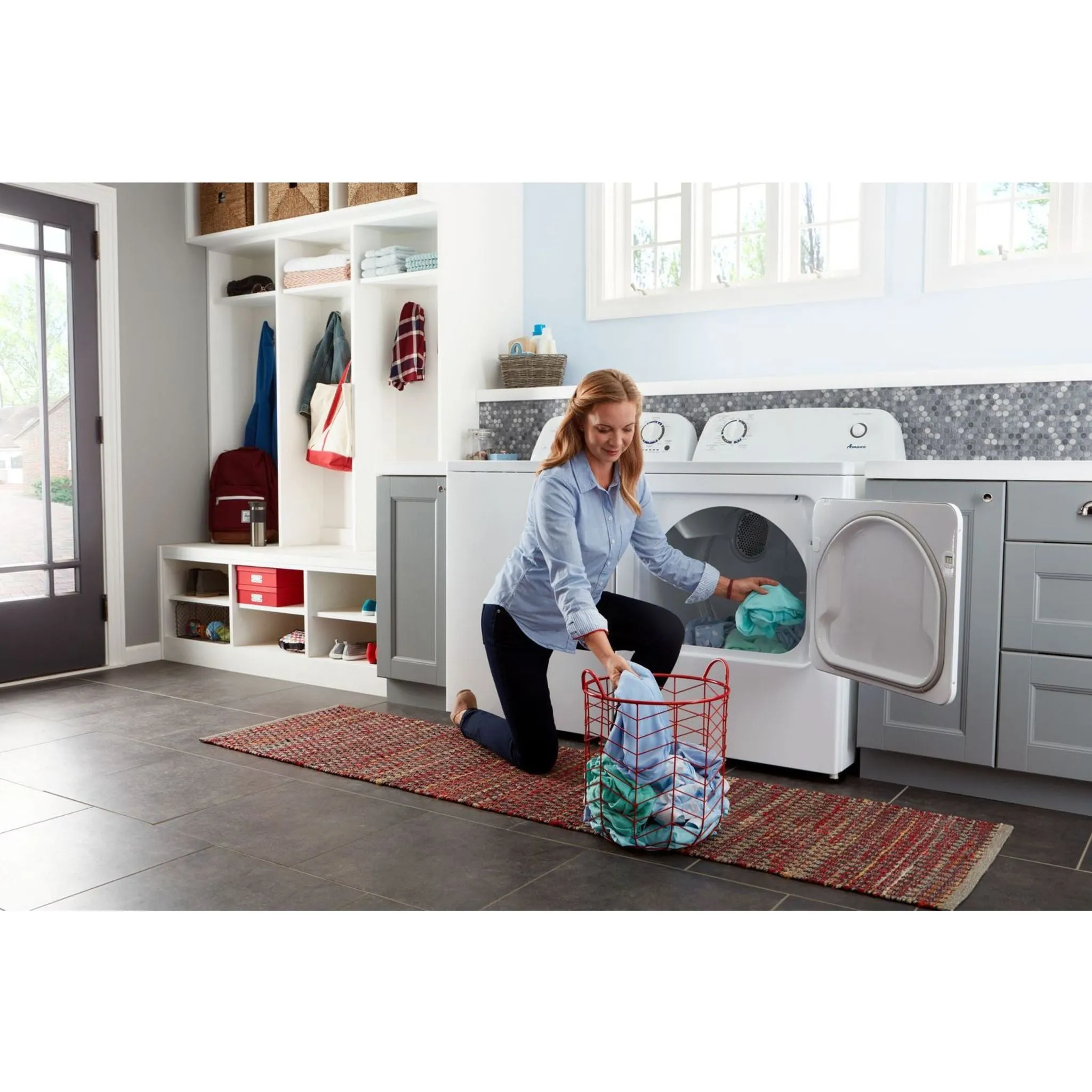 Amana Gas Dryer (NGD4655EW) - White