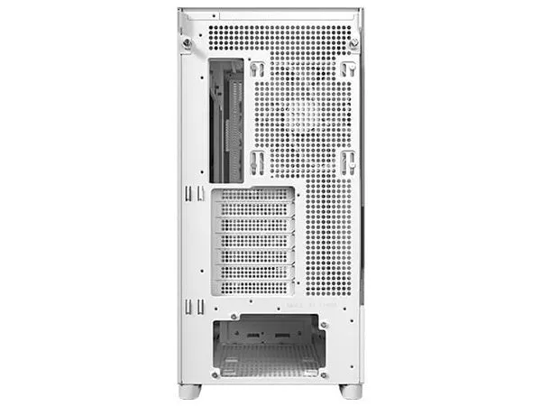 Antec Flux Premium Birch Trim Mid-Tower Case - White