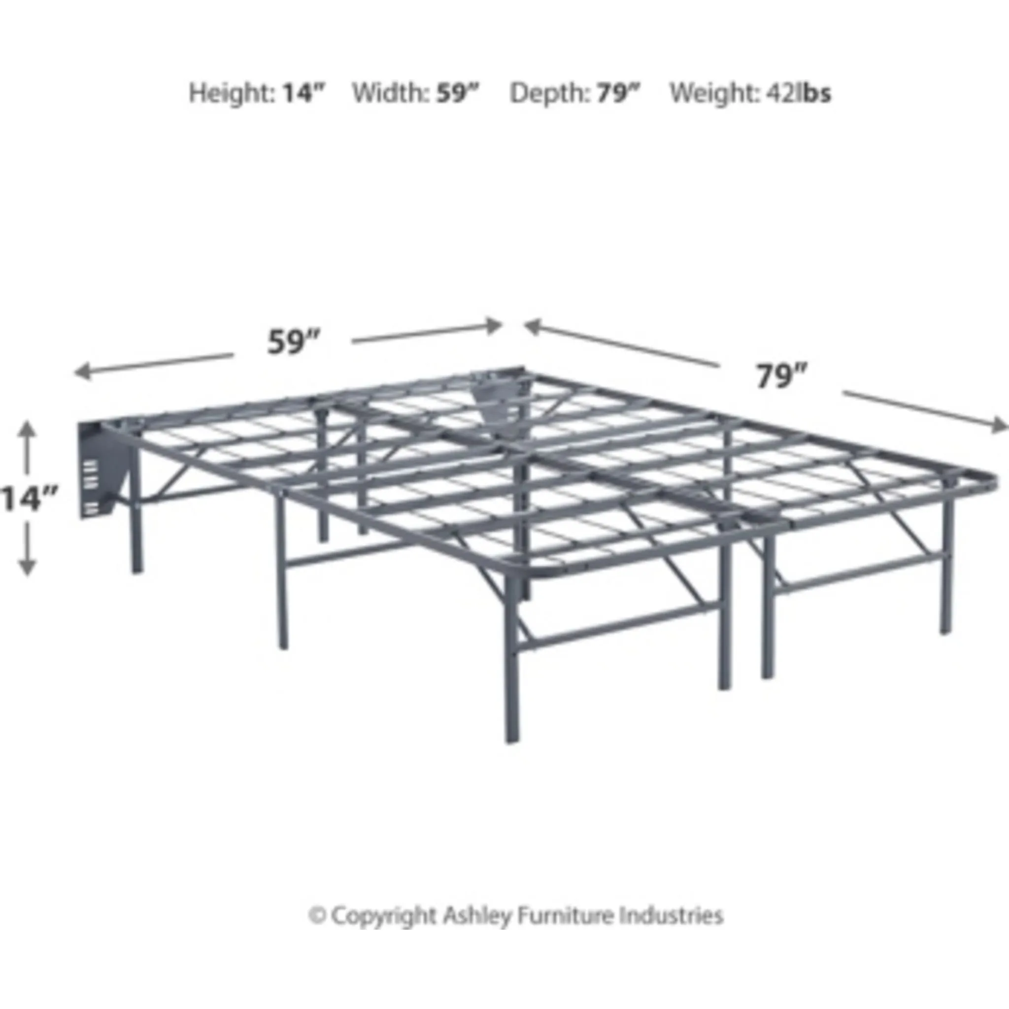 Ashley Sleep Essentials Better than a Boxspring Foundation