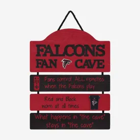 Atlanta Falcons Mancave Sign