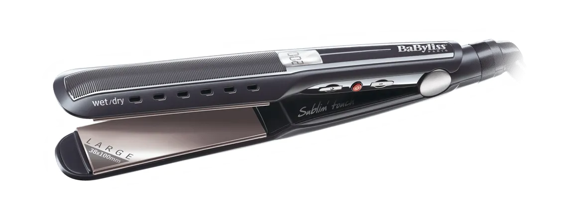 BaByliss Straightener Wet Dry LED Touch & BaByliss Hair Styler