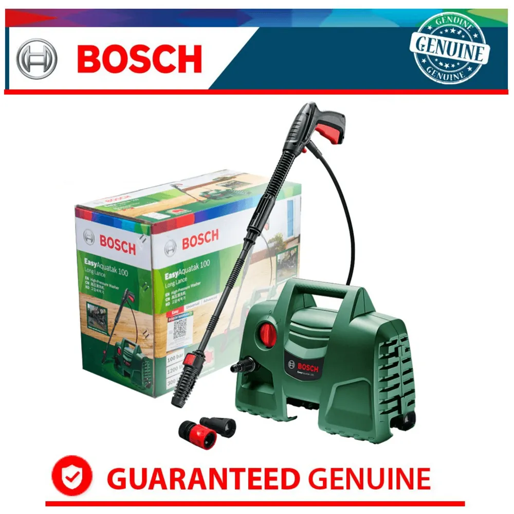 Bosch Easy AQUATAK 100 High Pressure Washer (Long Lance)