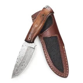 Bravo Damascus Hunting Knife