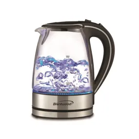 Brentwood KT1900BK 1.7L Glass Kettle