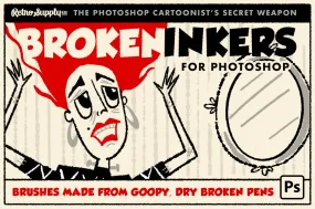 Broken Inkers Brush Set for Adobe Photoshop