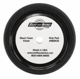 Buff & Shine Black Polishing Foam 8.5" Pad