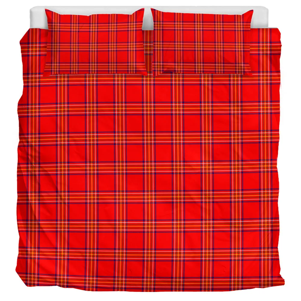 Burnett Modern Tartan Bedding Set