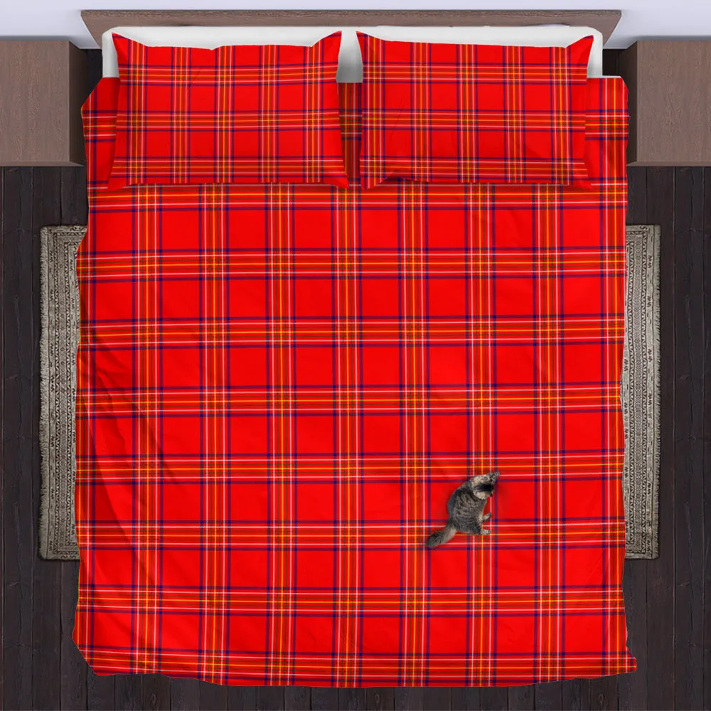 Burnett Modern Tartan Bedding Set