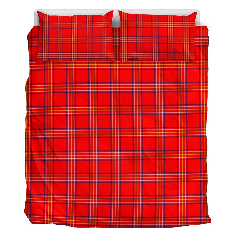 Burnett Modern Tartan Bedding Set