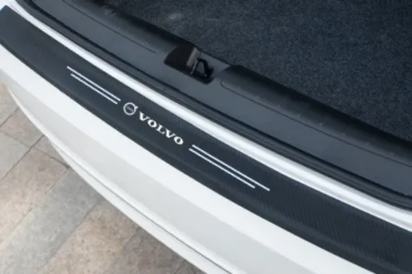 Carbon Car Door Sills Stickers