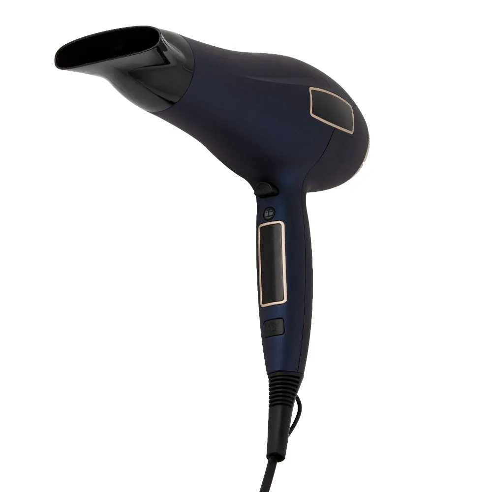 Carmen Twilight LED Hair Dryer Touch  - Midnight Blue