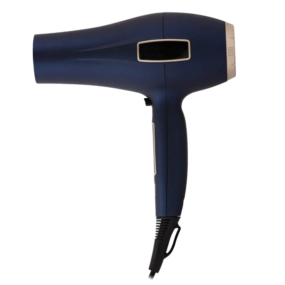 Carmen Twilight LED Hair Dryer Touch  - Midnight Blue