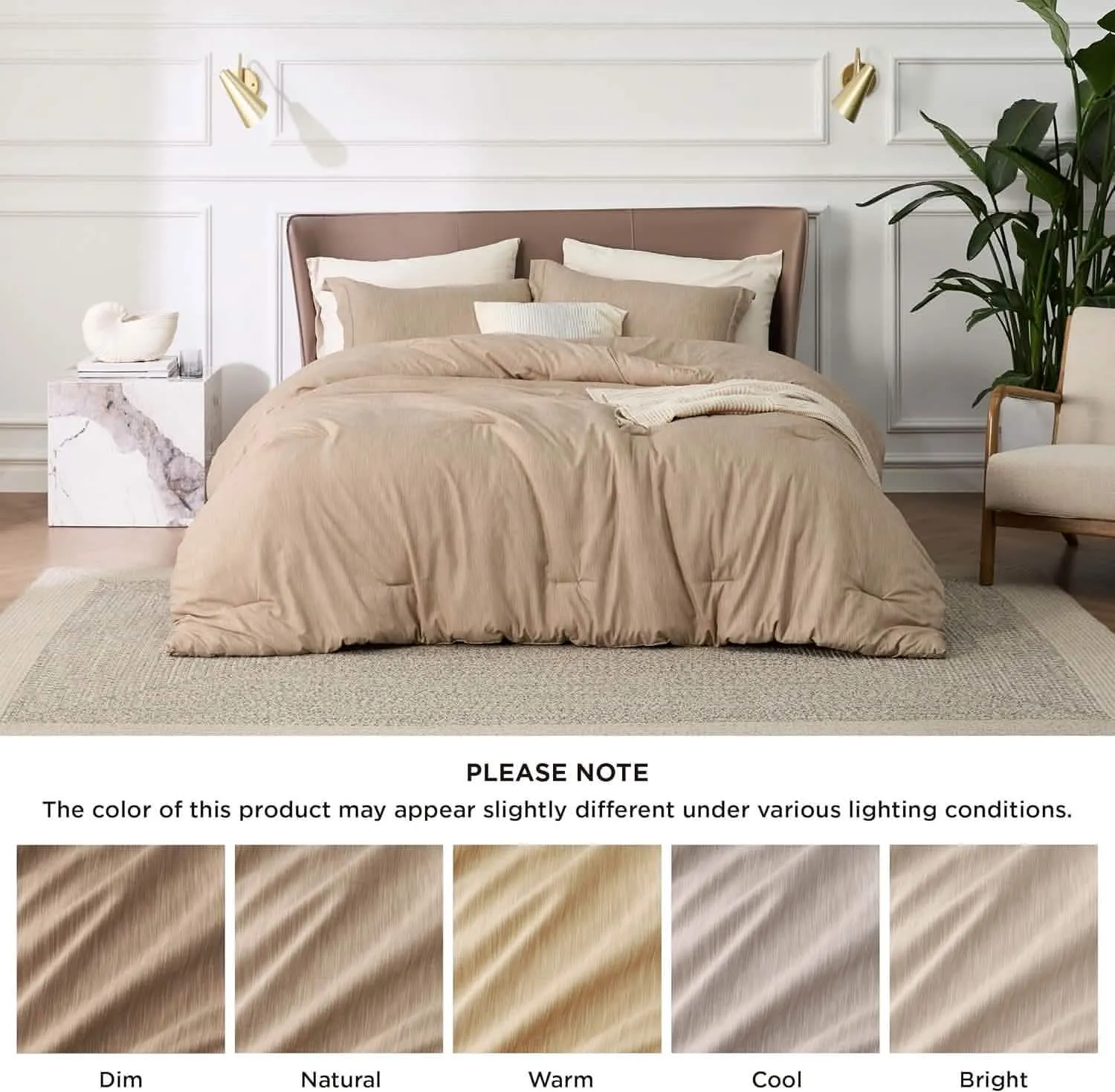 Cationic Dye Comforter Set