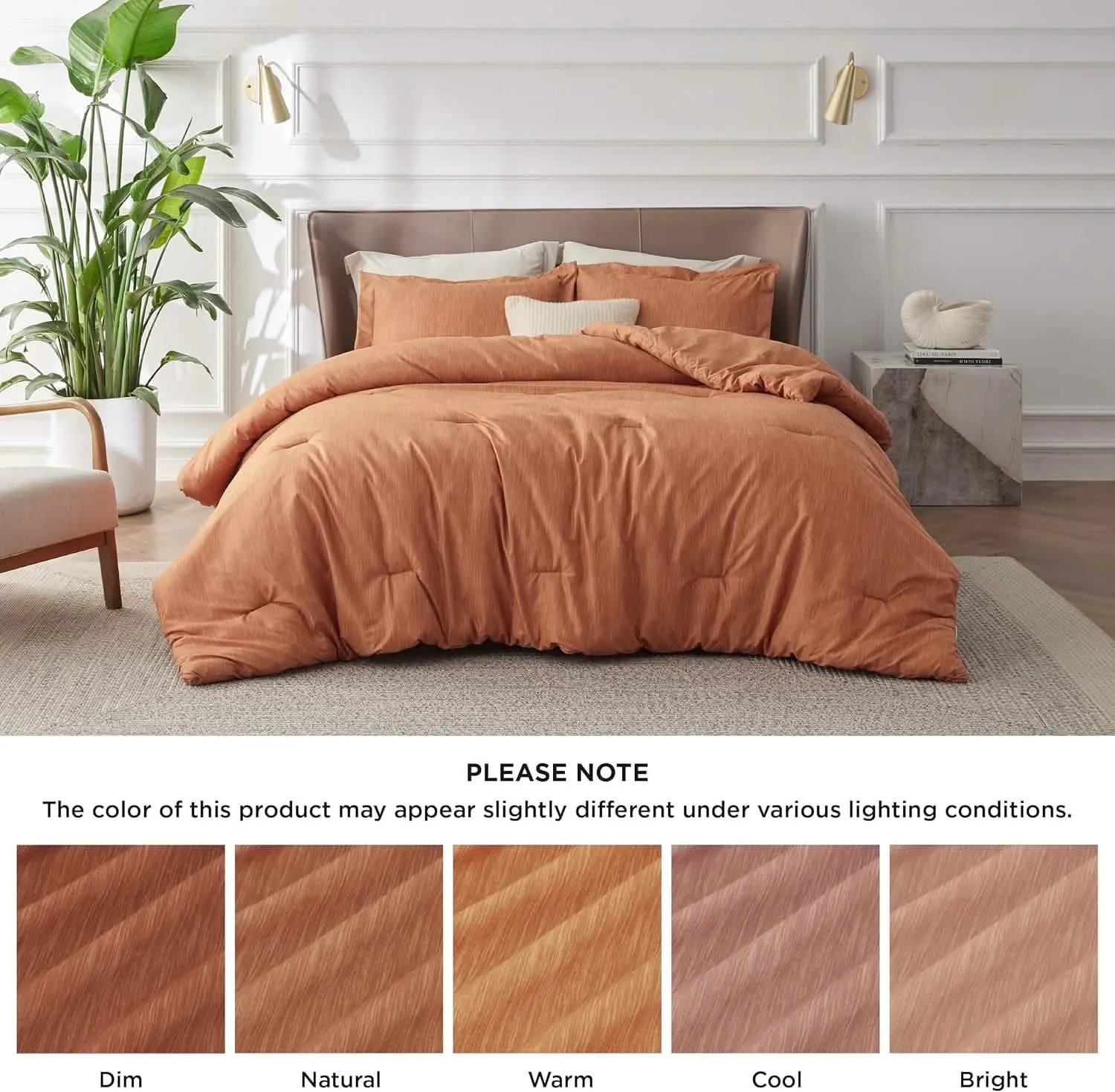 Cationic Dye Comforter Set