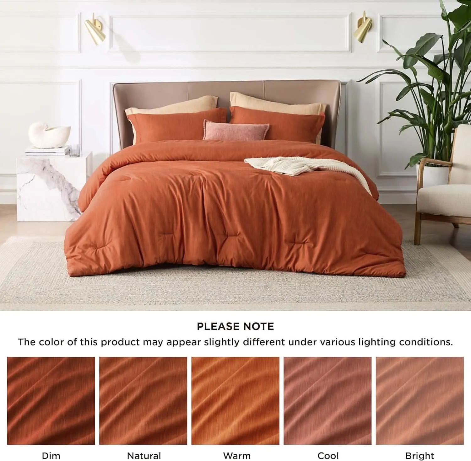 Cationic Dye Comforter Set