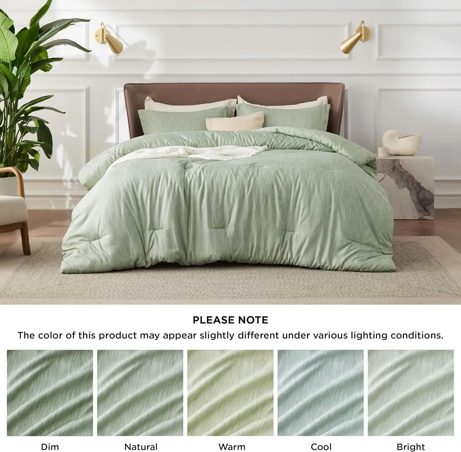 Cationic Dye Comforter Set