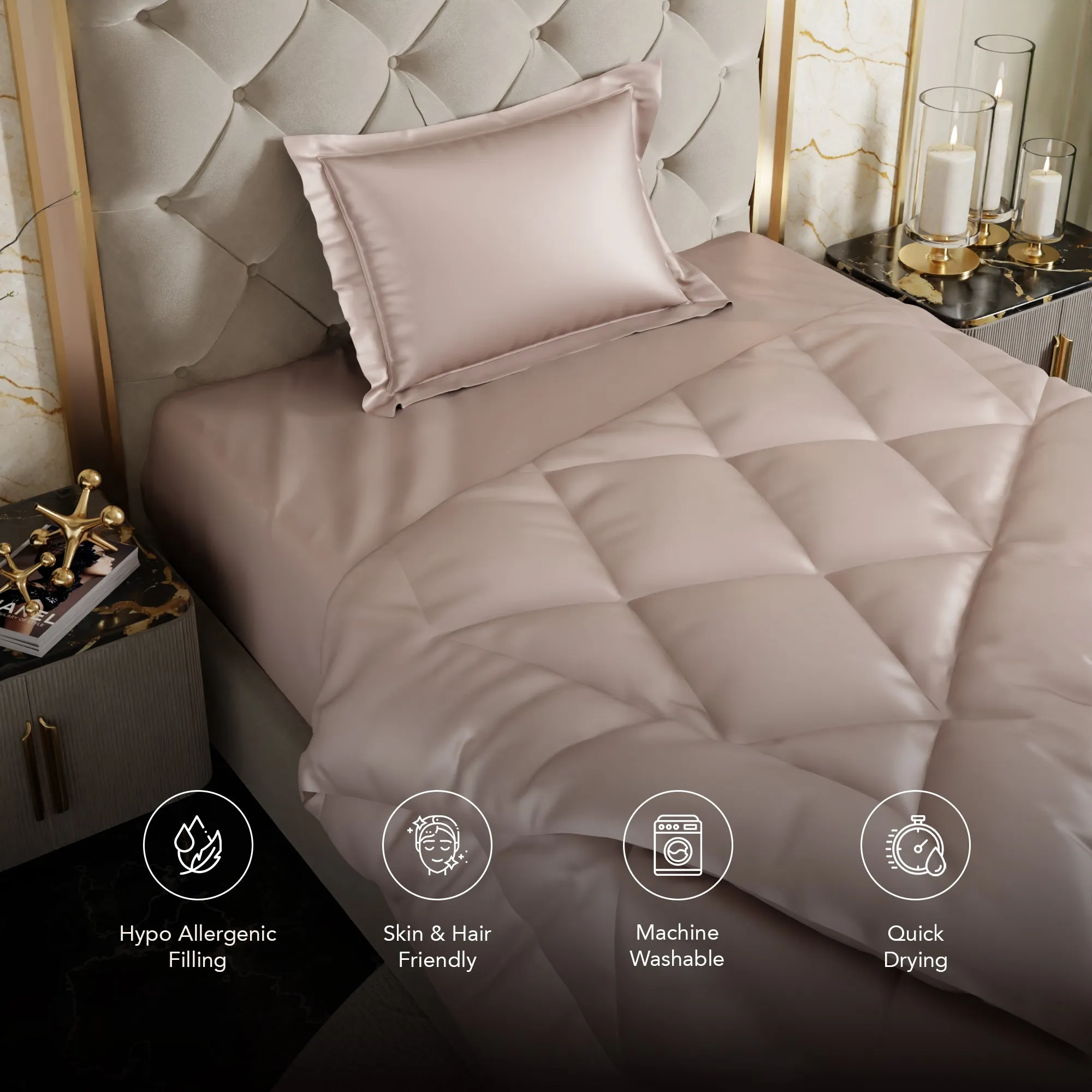 Champagne Comforter