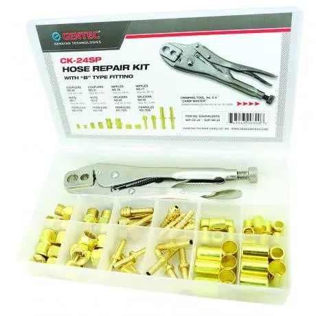 CK-24SP Gentec Hose Repair Kit with "B" Fittings