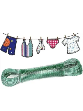 Clothesline Heavy Duty Wet Cloth Laundry Drying Wire