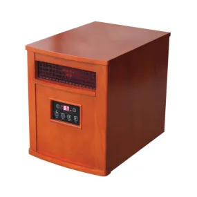 Comfort Glow QEH1500 Electric Heater, 15 A, 120 V, 1500 W, 5120 Btu, 1000 sq-ft Heating Area, Remote Control