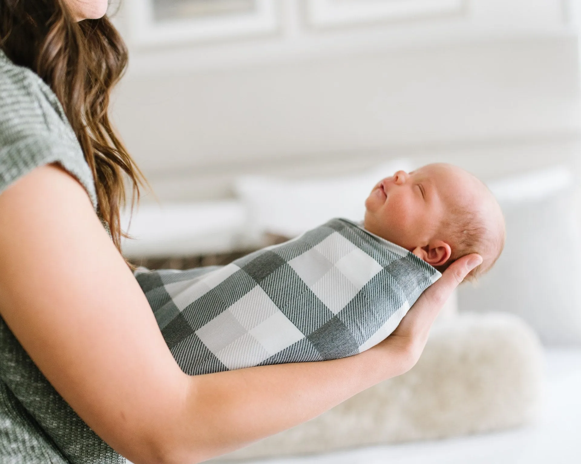 Copper Pearl Hudson Knit Swaddle Blanket