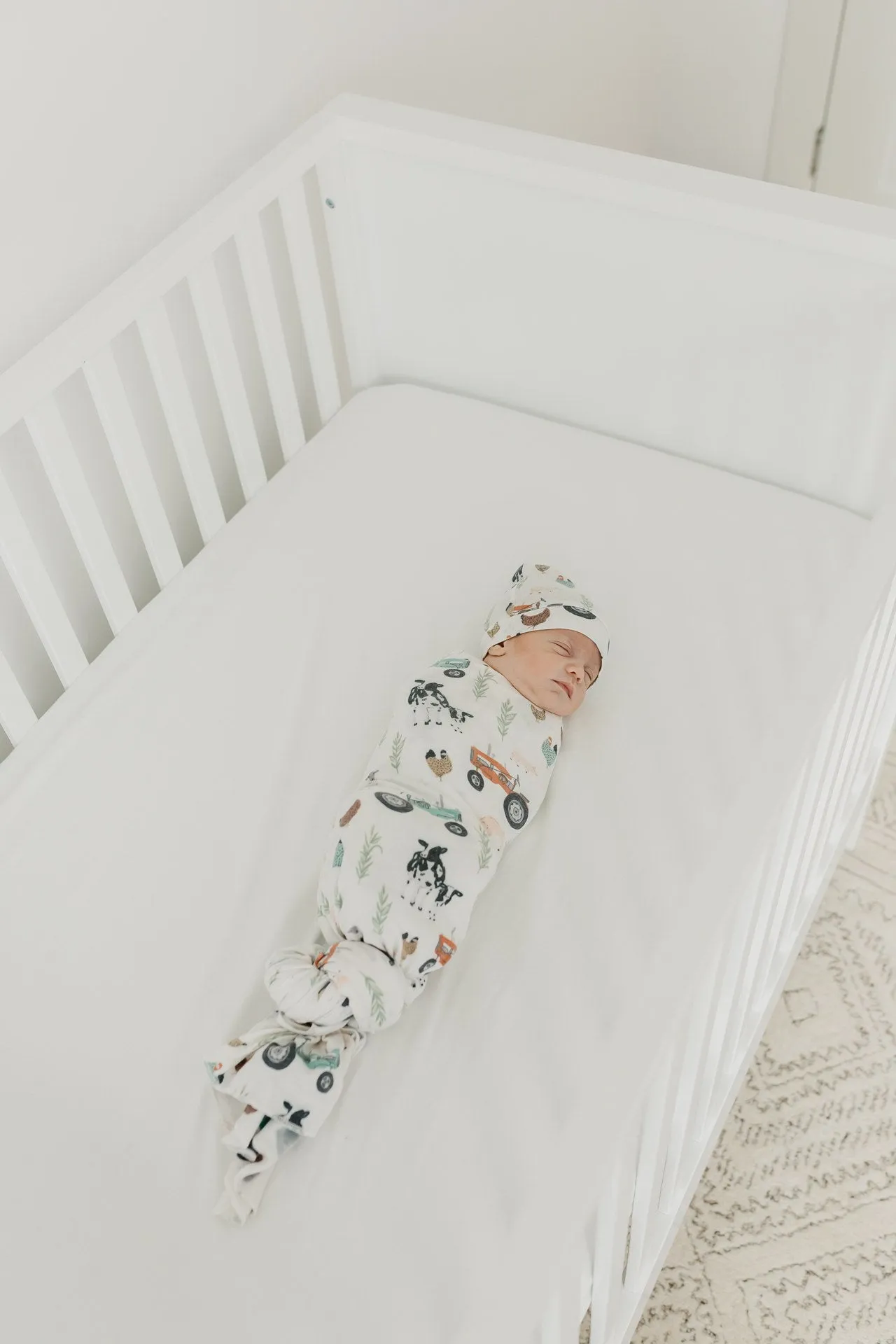 Copper Pearl Jo Knit Swaddle Blanket