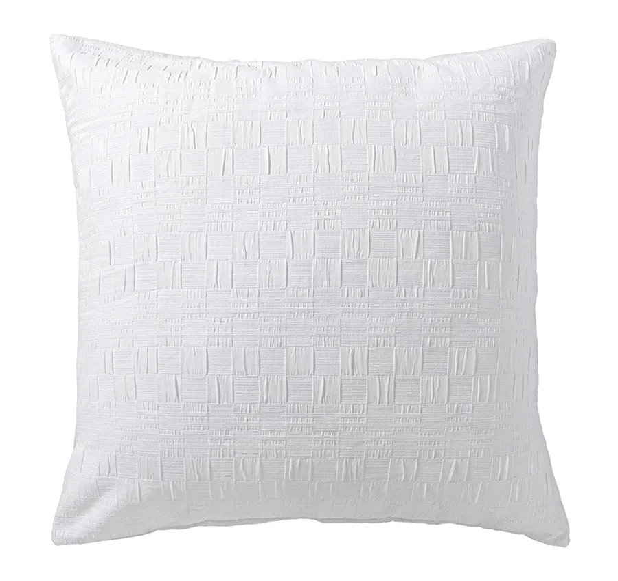 Cosmo European Pillowcase White