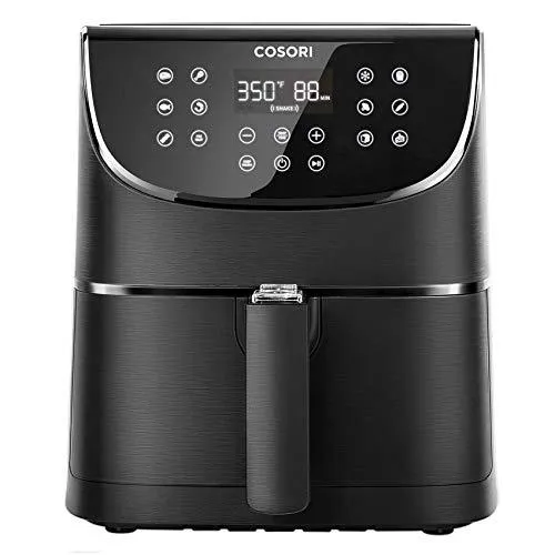 COSORI Air Fryer Max XL(100 Recipes) Digital Hot Oven Cooker, One Touch Screen with 13 Cooking Functions, Preheat and Shake Reminder, 5.8 QT, Black