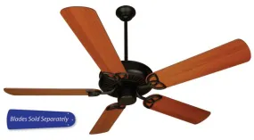 Craftmade CXL52FB - 52 Inch Ceiling Fan, Blade Options Flat Black