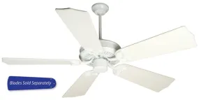 Craftmade CXL52W - 52 Inch Ceiling Fan, Blade Options White