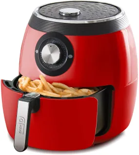 Dash Deluxe Air Fryer 6QT. Black - Certified Refurbished