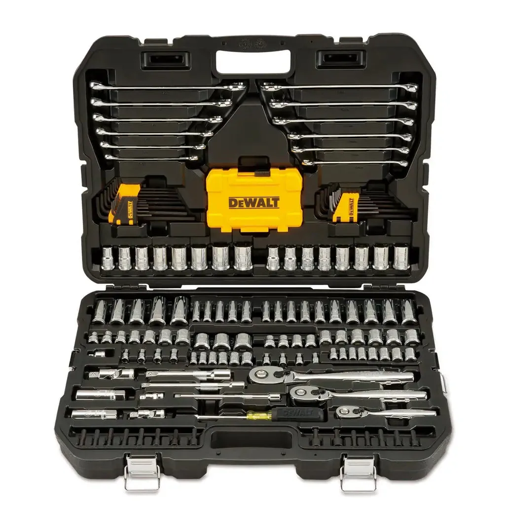 DeWalt Mechanics Tools Set - 168 Pcs