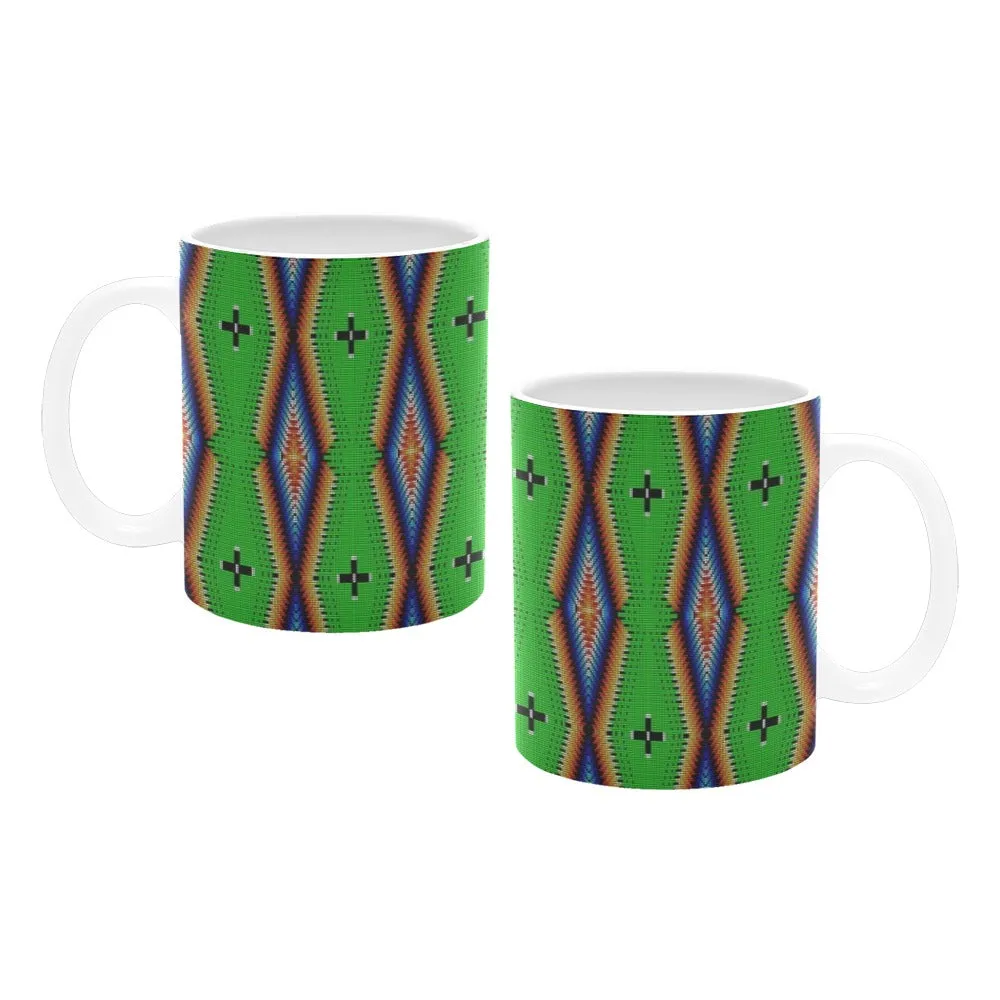 Diamond in the Bluff Lime White Mug(11OZ)