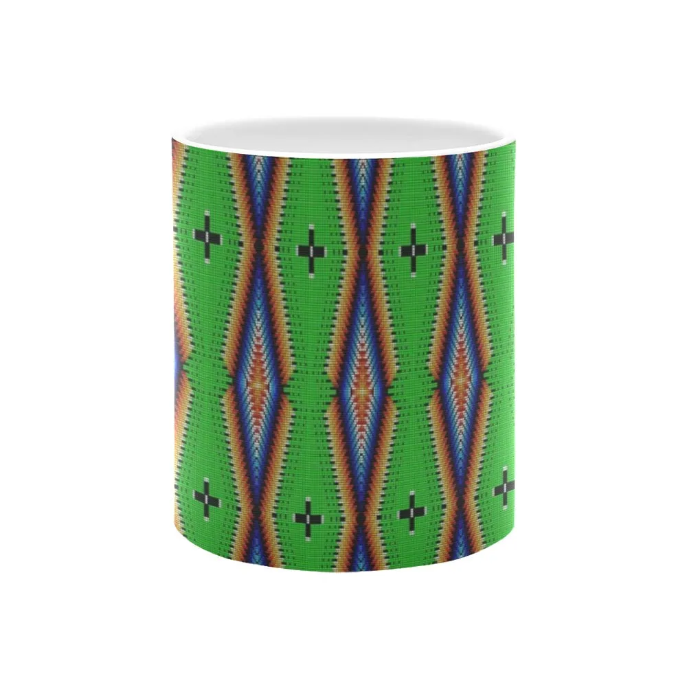 Diamond in the Bluff Lime White Mug(11OZ)