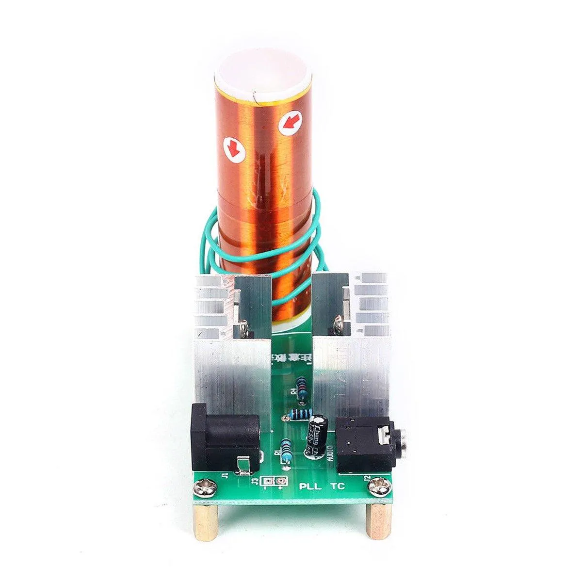 DIY Mini Tesla Coil Kit (x3) Module, Plasma Speaker Electronic Kit, 15W DC 15-24V 2A , Great Educational Toy